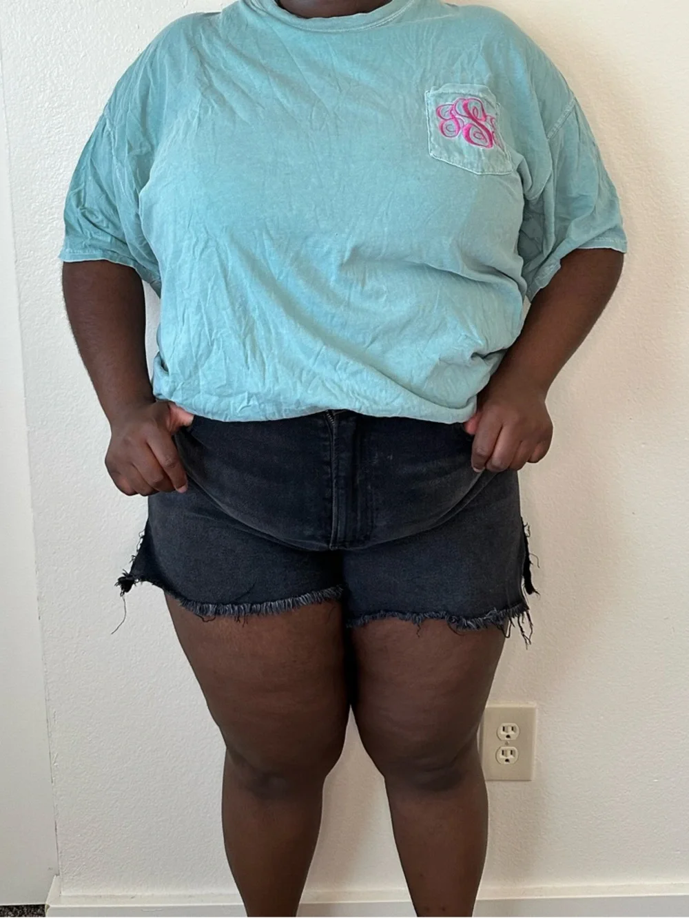 American Eagle Outfitters High-Rise Denim Cutoff Shorts